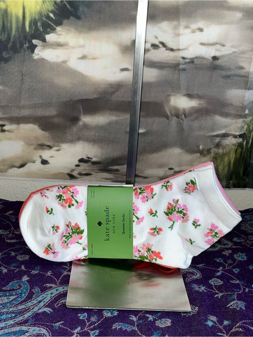 Kate Spade  3 Pack Quarter Length  Socks